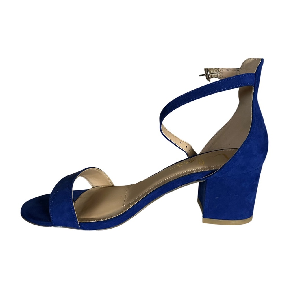 Cobalt Blue Strappy Heels